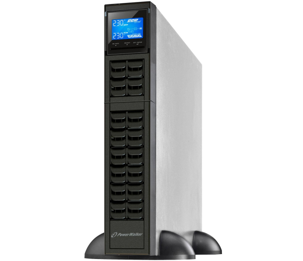 POWERWALKER On-Line 2000VA 4X IEC OUT, USB/RS-232, LCD, RACK19''/tower VFI 2000 CRM LCD - 253723 - zdjęcie
